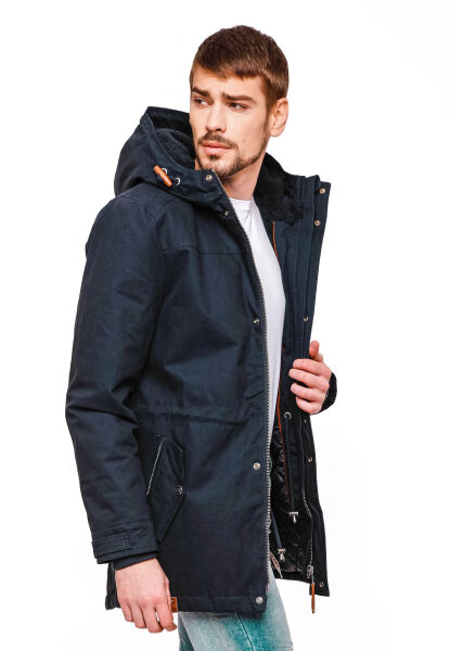 Hooded sales parka mens