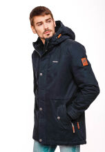 Navahoo Manakaa Mens Winterjacket Winter Parka Warm Long...