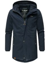 Navahoo Manakaa Herren Parka Winterjacke Navy Größe XL - Gr. XL