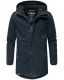 Navahoo Manakaa Herren Parka Winterjacke Navy Größe XXL - Gr. 2XL