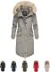 Navahoo Kin-Joo Damen Parka Winterjacke Mit Kapuze