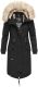 Navahoo Kin-Joo ladies parka winter jacket with hood - Black-Gr.XS