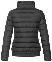 Marikoo Poison ladies quilted jacket stand-up collar Schwarz-Gr.S