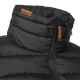 Marikoo Poison Damen Steppjacke Stehkragen Schwarz-Gr.L