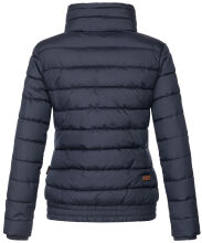 Marikoo Poison Damen Steppjacke Stehkragen Navy-Gr.S