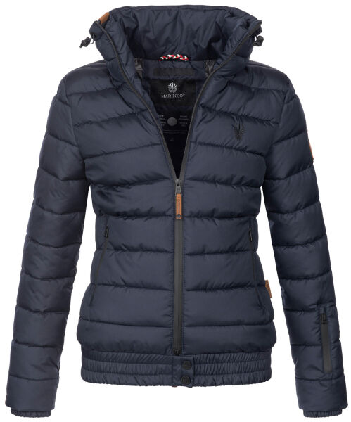 Marikoo Poison ladies quilted jacket stand-up collar Navy-Gr.M