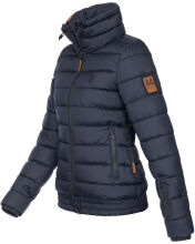 Marikoo Poison ladies quilted jacket stand-up collar Navy-Gr.M