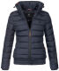 Marikoo Poison ladies quilted jacket stand-up collar Navy-Gr.M