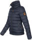 Marikoo Poison ladies quilted jacket stand-up collar Navy-Gr.M