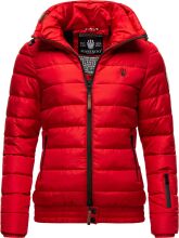 Marikoo Poison Damen Steppjacke Stehkragen Rot-Gr.XL