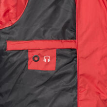 Marikoo Poison Damen Steppjacke Stehkragen Rot-Gr.XL