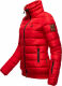 Marikoo Poison Damen Steppjacke Stehkragen Rot-Gr.XL