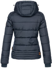 Marikoo Sole Damen Winter Steppjacke mit Kapuze Navy-Gr.XS