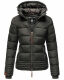 Marikoo Sole ladies winter hooded quilted jacket Anthrazit-Gr.S