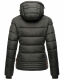 Marikoo Sole Damen Winter Steppjacke mit Kapuze Anthrazit-Gr.S