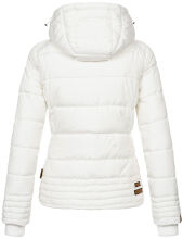 Marikoo Sole Damen Winter Steppjacke mit Kapuze Wei&szlig;-Gr.S