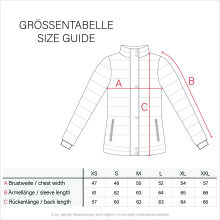 Marikoo Sole Damen Winter Steppjacke mit Kapuze Wei&szlig;-Gr.XL