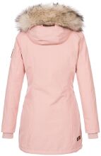Navahoo Christal ladies winter jacket parka with faux fur - Rosa-Gr.XS