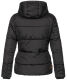 Navahoo Megan ladies winter hooded quilted jacket Schwarz-Gr.S