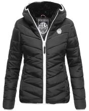 Navahoo Elva Ladies Quilted Jacket B675 Black Size S -...