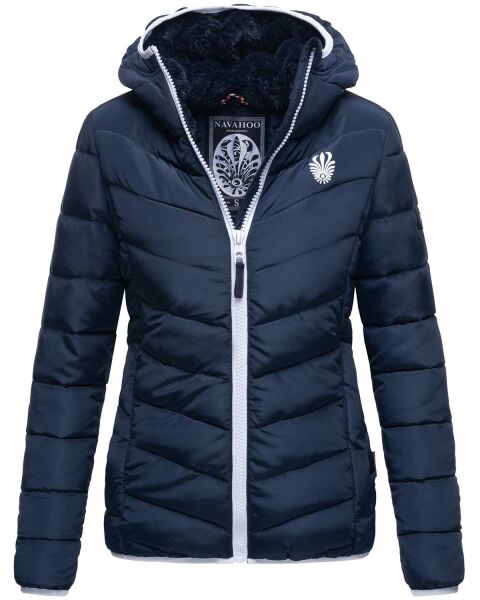 Navahoo Elva leichte Damen Stepp Jacke Navy Größe XS - Gr. 34