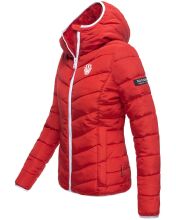 Navahoo Elva leichte Damen Stepp Jacke Rot Größe XS - Gr. 34