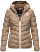 Navahoo Elva Ladies Quilted Jacket B675 Taupe Size XS - Size 34