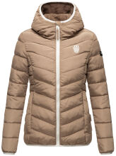 Navahoo Elva Ladies Quilted Jacket B675 Taupe Size XS - Size 34