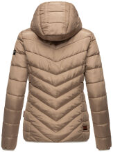 Navahoo Elva Ladies Quilted Jacket B675 Taupe Size XS - Size 34