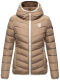 Navahoo Elva Ladies Quilted Jacket B675 Taupe Size XS - Size 34