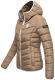 Navahoo Elva Ladies Quilted Jacket B675 Taupe Size XS - Size 34