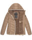 Navahoo Elva Ladies Quilted Jacket B675 Taupe Size XS - Size 34