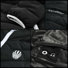 Navahoo Elva leichte Damen Stepp Jacke Olive Größe XS - Gr. 34