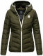 Navahoo Elva leichte Damen Stepp Jacke Olive Größe M - Gr. 38