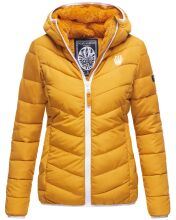 Navahoo Elva leichte Damen Stepp Jacke Gelb Größe XS - Gr. 34