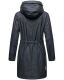 Navahoo Deike ladies rain jacket raincoat long teddy fur