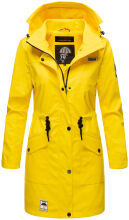 Navahoo Deike ladies rain jacket raincoat long teddy fur