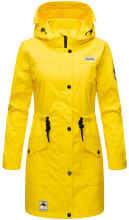 Navahoo Deike ladies rain jacket raincoat long teddy fur
