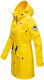 Navahoo Deike ladies rain jacket raincoat long teddy fur