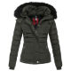 Navahoo Chloe Damen Winterjacke gefüttert Anthrazit Größe M - Gr. 38