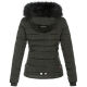 Navahoo Chloe ladies winter jacket lined Anthrazit Größe M - Gr. 38