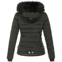 Navahoo Chloe Damen Winterjacke gefüttert Anthrazit Größe XL - Gr. 42