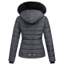 Navahoo Chloe Damen Winterjacke gef&uuml;ttert Anthrazit Gr&ouml;&szlig;e L - Gr. 40