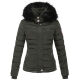 Navahoo Chloe Damen Winterjacke gefüttert Anthrazit Größe XXL - Gr. 44