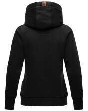 Navahoo Damen Sweatshirt Hoodie mit Kapuze Schwarz Größe S - Gr. 36