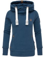 Navahoo ladies hooded sweatshirt pullover - Navy-Gr.S