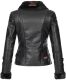 Marikoo Kokoo ladies faux leather jacket - Black-Gr.XS