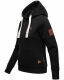 Navahoo Damlaa Damen Kapuzenpullover Sweatshirt Hoodie Schwarz Größe XXL - Gr. 44