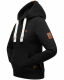 Navahoo Damlaa Damen Kapuzenpullover Sweatshirt Hoodie Schwarz Größe XXL - Gr. 44