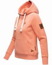 Navahoo Damlaa Damen Kapuzenpullover Sweatshirt Hoodie Apricot Größe M - Gr. 38